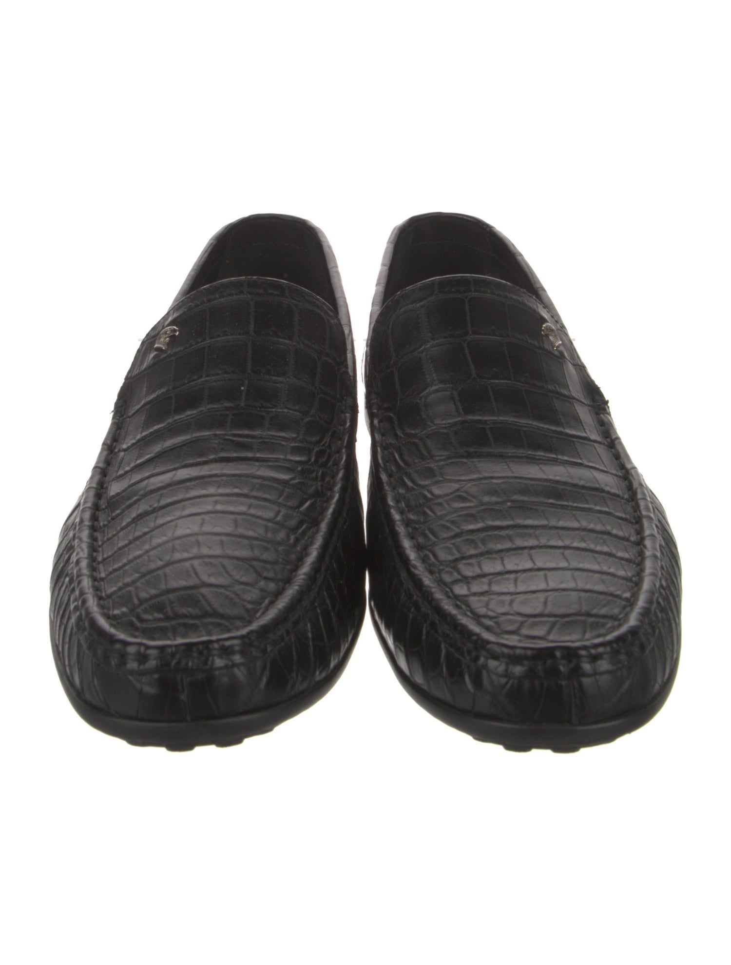 Stefano Ricci Crocodile Moccasins